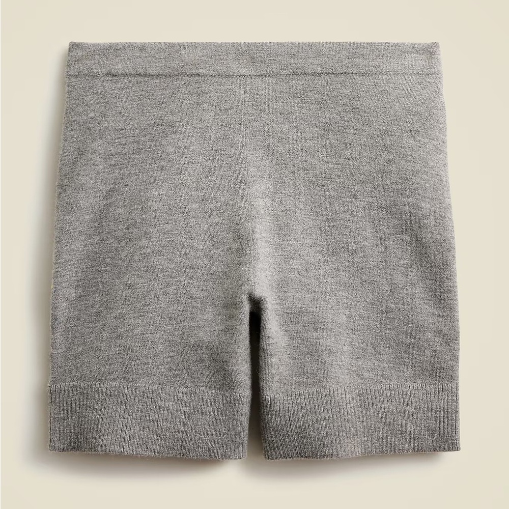 J. Crew Gray Women's Cashmere Bike Shorts